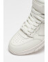 OFF-WHITE Pantofi sport mid-high de piele - Pled.ro