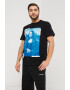 OFF-WHITE Tricou slim fit cu decolteu la baza gatului Monalisa - Pled.ro