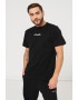 OFF-WHITE Tricou slim fit cu decolteu la baza gatului Script - Pled.ro