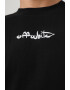 OFF-WHITE Tricou slim fit cu decolteu la baza gatului Script - Pled.ro