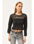 Olalook Bluza crop crosetata - Pled.ro