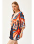 Olalook Caftan cu imprimeu abstract pentru plaja - Pled.ro