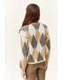 Olalook Cardigan cu model geometric 77879 - Pled.ro