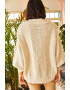 Olalook Cardigan striat cu detalii cu model torsade 121735 - Pled.ro