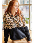 Olalook Hanorac cu animal print - Pled.ro