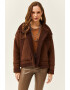 Olalook Jacheta de blana shearling sintetica - Pled.ro