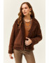 Olalook Jacheta de blana shearling sintetica - Pled.ro