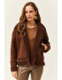 Olalook Jacheta de blana shearling sintetica - Pled.ro