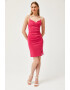 Olalook Rochie cambrata cu slituri laterale - Pled.ro