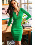 Olalook Rochie cu croiala bodycon si fenta cu fermoar - Pled.ro