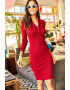 Olalook Rochie cu croiala bodycon si fermoar scurt - Pled.ro