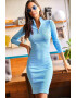 Olalook Rochie cu croiala bodycon si fermoar scurt - Pled.ro