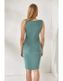 Olalook Rochie fara maneci cu croiala bodycon - Pled.ro