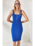 Olalook Rochie fara maneci cu croiala bodycon - Pled.ro