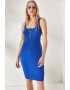 Olalook Rochie fara maneci cu croiala bodycon - Pled.ro