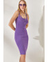 Olalook Rochie fara maneci cu croiala bodycon - Pled.ro