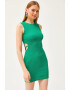 Olalook Rochie fara maneci cu croiala bodycon si decupaje laterale - Pled.ro