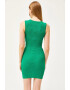 Olalook Rochie fara maneci cu croiala bodycon si decupaje laterale - Pled.ro