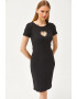 Olalook Rochie midi cu decupaj 134135 - Pled.ro