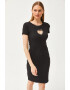 Olalook Rochie midi cu decupaj 134135 - Pled.ro