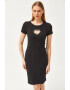 Olalook Rochie midi cu decupaj 134135 - Pled.ro