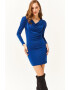 Olalook Rochie mini cu croiala bodycon si decolteu drapat - Pled.ro