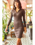 Olalook Rochie mini striata - Pled.ro