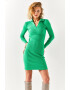 Olalook Rochie mini striata - Pled.ro