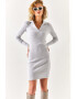 Olalook Rochie mini striata - Pled.ro