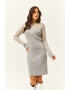 Olalook Rochie-pulover din tricot fin - Pled.ro