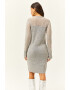 Olalook Rochie-pulover din tricot fin - Pled.ro