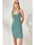 Olalook Rochie fara maneci cu croiala bodycon - Pled.ro