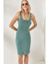 Olalook Rochie fara maneci cu croiala bodycon - Pled.ro