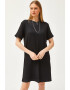 Olalook Rochie-tricou cu maneci cazute - Pled.ro