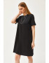 Olalook Rochie-tricou cu maneci cazute - Pled.ro