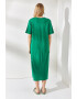 Olalook Rochie-tricou maxi cu croiala lejera si slit lateral - Pled.ro