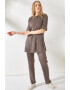 Olalook Set de bluza striata si pantaloni - 2 piese - Pled.ro