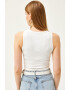 Olalook Top crop cu decupaj frontal - Pled.ro