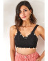 Olalook Top crop cu scoici - Pled.ro