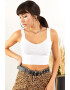 Olalook Top crop slim fit - Pled.ro