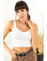 Olalook Top crop slim fit - Pled.ro