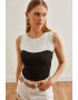 Olalook Top cu model colorblock - Pled.ro