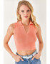 Olalook Top polo crop striat - Pled.ro