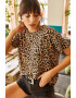 Olalook Tricou cu animal print - Pled.ro