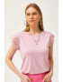 Olalook Tricou cu maneci cu volane 134139 - Pled.ro