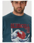 Oldskull Bluza de trening cu imprimeu frontal - Pled.ro