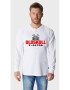 Oldskull Bluza de trening cu imprimeu logo - Pled.ro