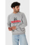 Oldskull Bluza de trening cu imprimeu logo - Pled.ro