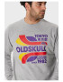 Oldskull Bluza de trening din bumbac cu imprimeu text - Pled.ro