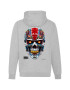 Oldskull Hanorac de bumbac cu design grafic pe spate - Pled.ro